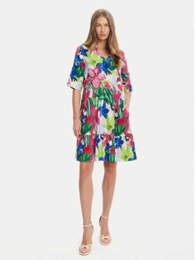 Tatuum Sukienka letnia Netuno T2511.209 Kolorowy Regular Fit