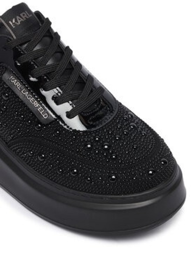 KARL LAGERFELD Sneakersy Anakapri Pearl Krust KL63523 Czarny