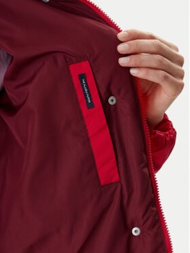 Tommy Jeans Kurtka puchowa Alaska DW0DW21623 Czerwony Relaxed Fit