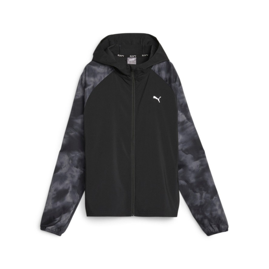 Kurtka do biegania damska PUMA Run AOP Favorite Woven Jacket