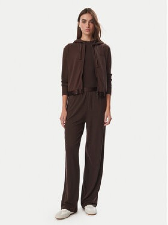 Guess Bluza O6GQ01 KCQP2 Brązowy Regular Fit
