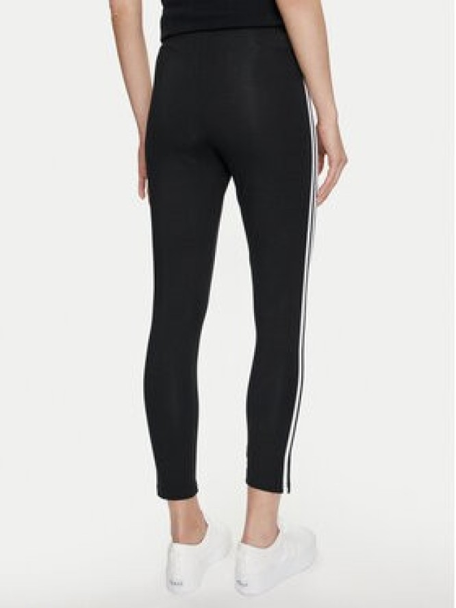 adidas Legginsy Essentials 3-Stripes High-Waisted Single Jersey Leggings IC7151 Czarny