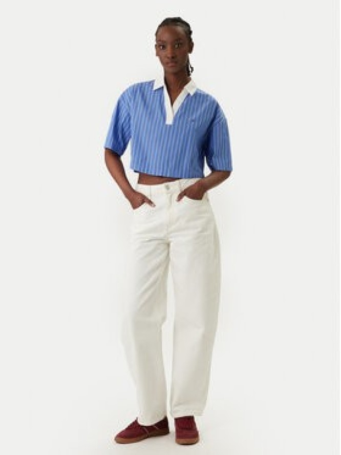 Tommy Jeans Polo DW0DW22596 Niebieski Relaxed Fit