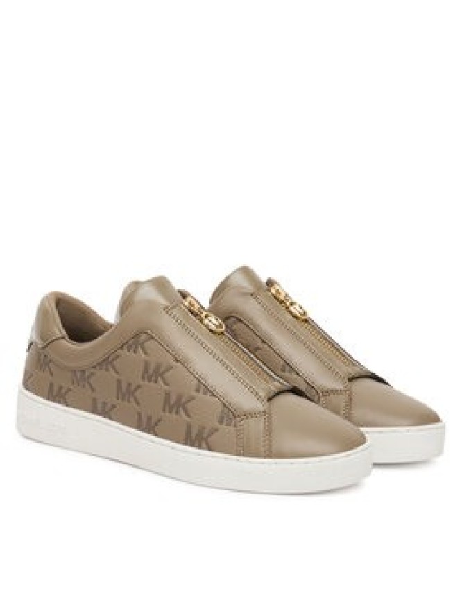 MICHAEL Michael Kors Sneakersy Keaton Zip Slip On 43T5KTFP5L Beżowy