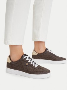 MICHAEL Michael Kors Sneakersy Scotty 43S5SCFS1B Brązowy