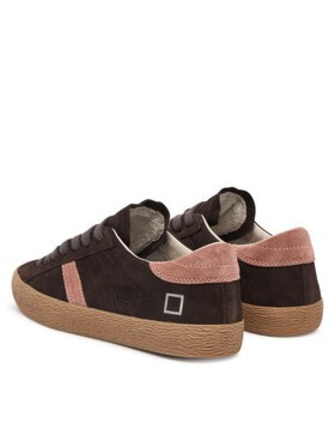 D.A.T.E. Sneakersy Hill Low W451-HL-SD Brązowy