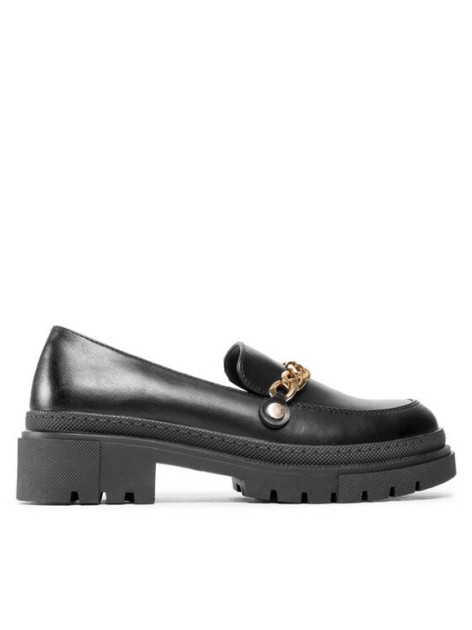 DeeZee Loafersy HL995-1 Czarny