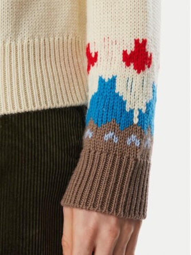 Napapijri Sweter D-Fiames NP0A892S Beżowy jasny Regular Fit
