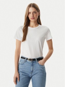 LAUREN RALPH LAUREN T-Shirt 200P09106004 Biały Relaxed Fit