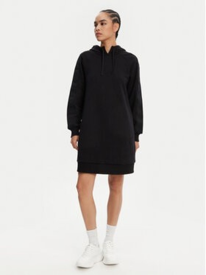 Armani Exchange Sukienka dzianinowa XW000501 AF12804 UC001 Czarny Relaxed Fit