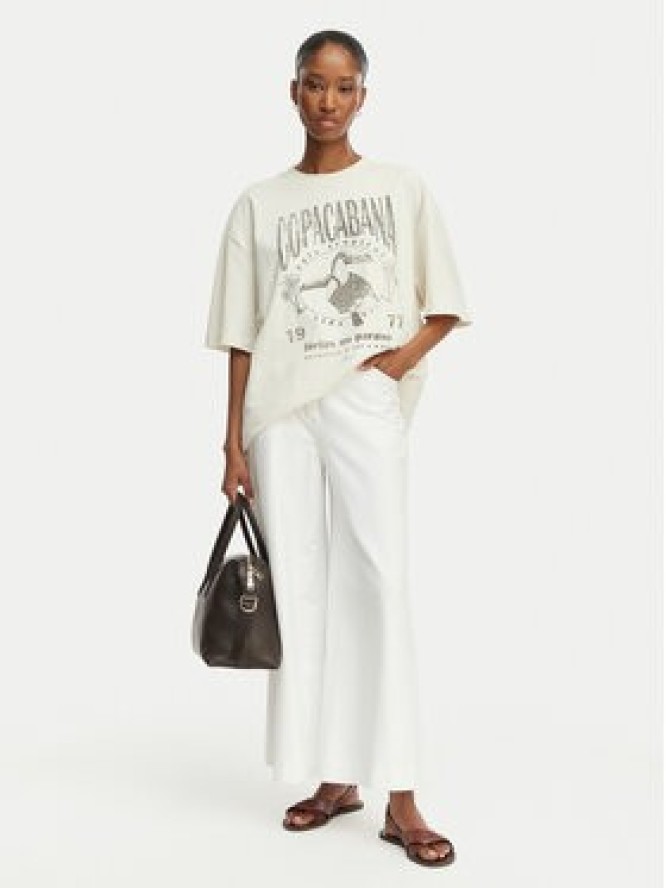 BOSS T-Shirt C_Eboys_2 50559078 Beżowy jasny Relaxed Fit