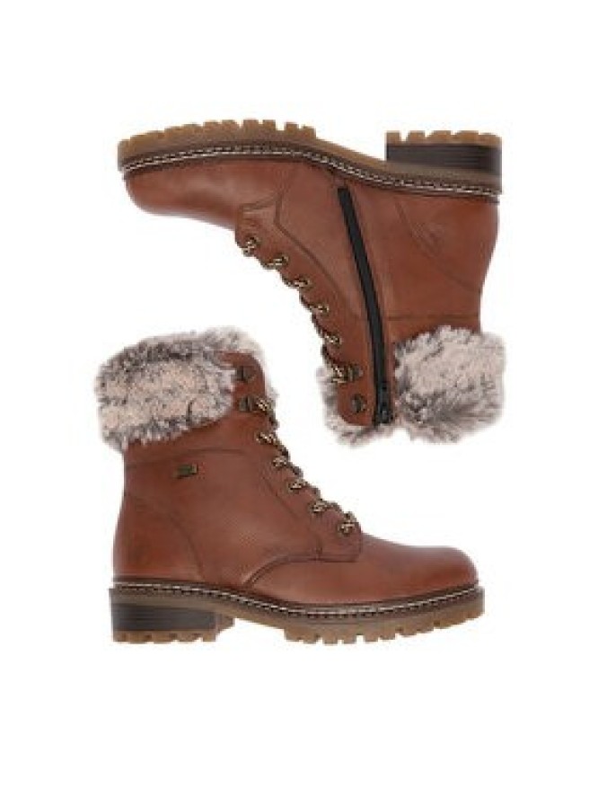 Remonte Trzewiki CEO-D0B74-24 Brązowy