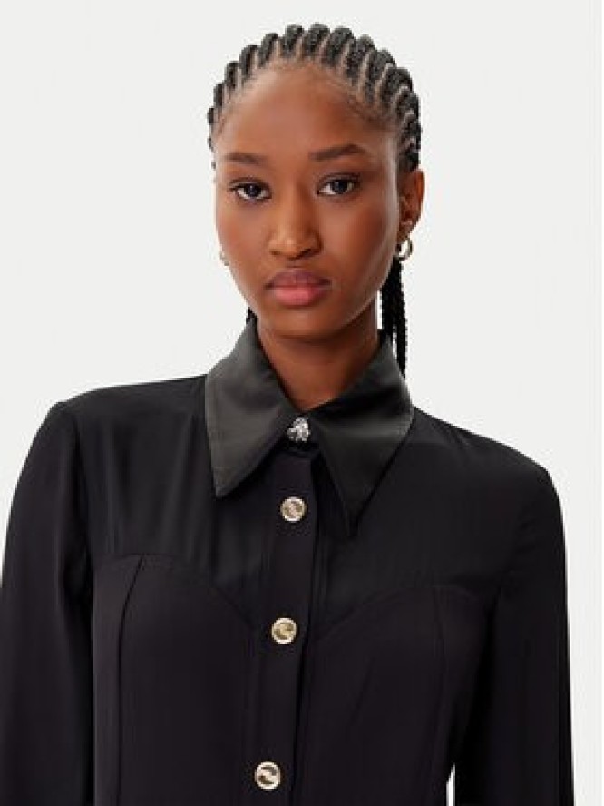 Artigli Sukienka koktajlowa ACAB003215 Czarny Regular Fit