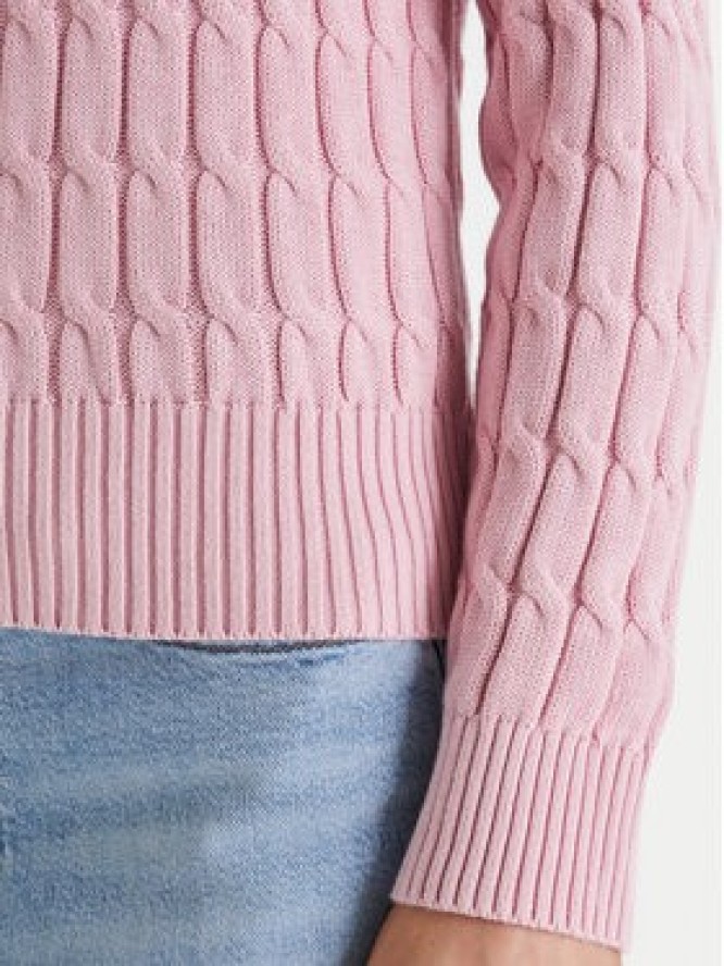 Tommy Hilfiger Sweter WW0WW47644 Różowy Regular Fit