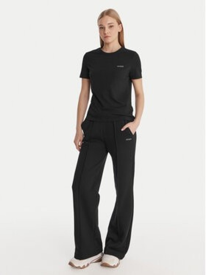 Guess T-Shirt V6RI07 J1314 Czarny Regular Fit