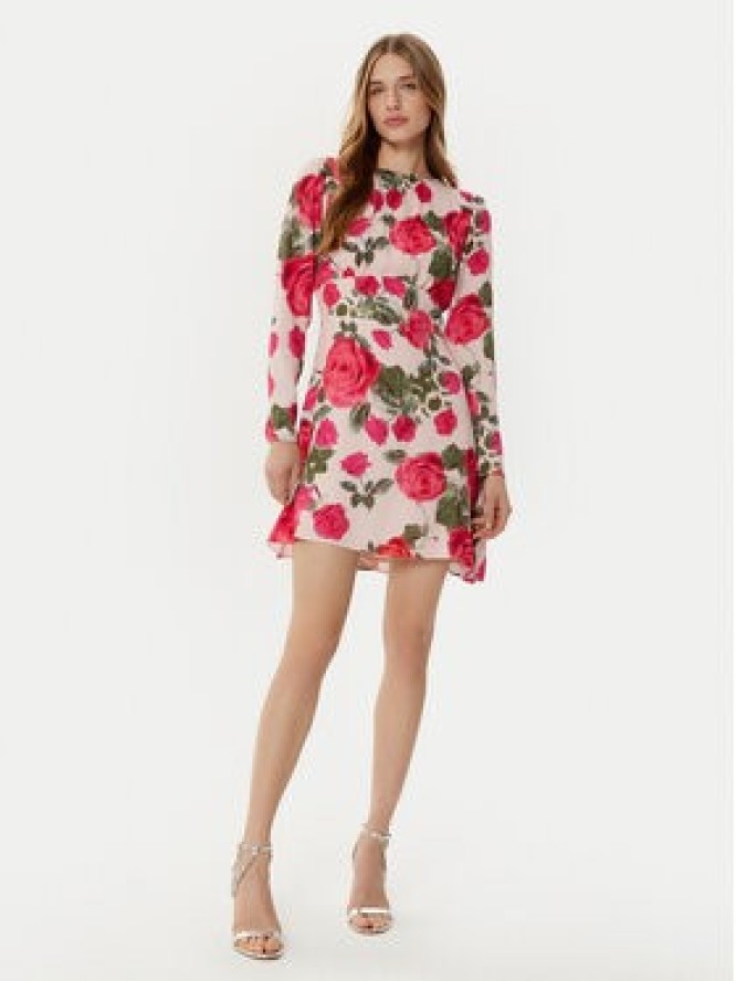 Guess Sukienka codzienna W5RK39 WGLC2 Różowy Regular Fit