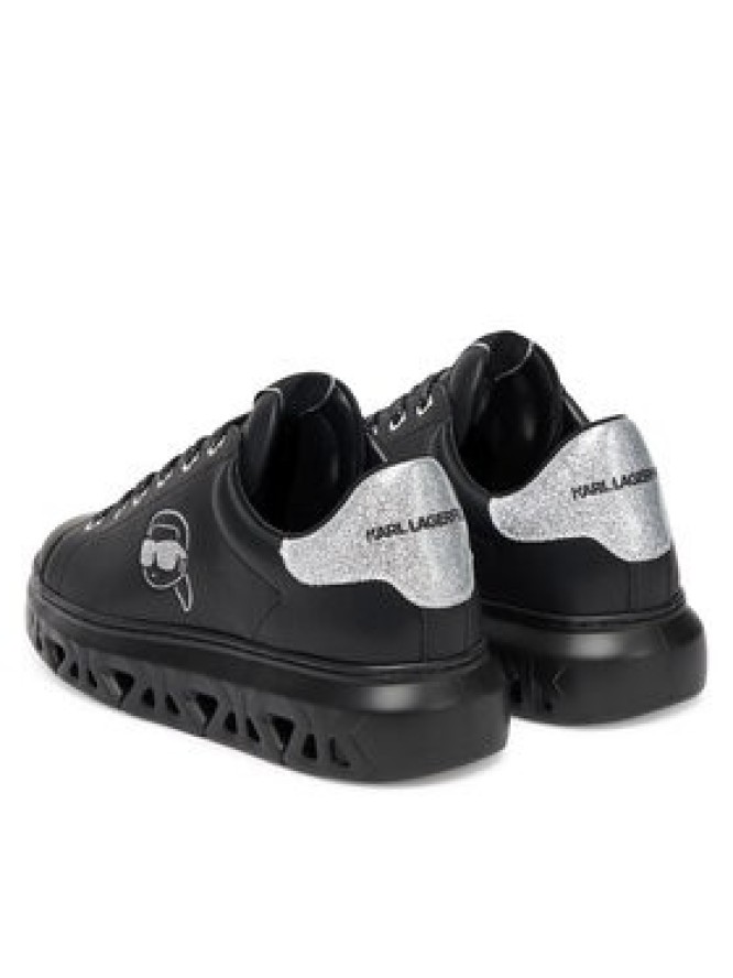 KARL LAGERFELD Sneakersy KL64525 Czarny