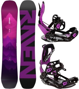 Zestaw Snowboard Raven Destiny + Wiązania Raven FT360