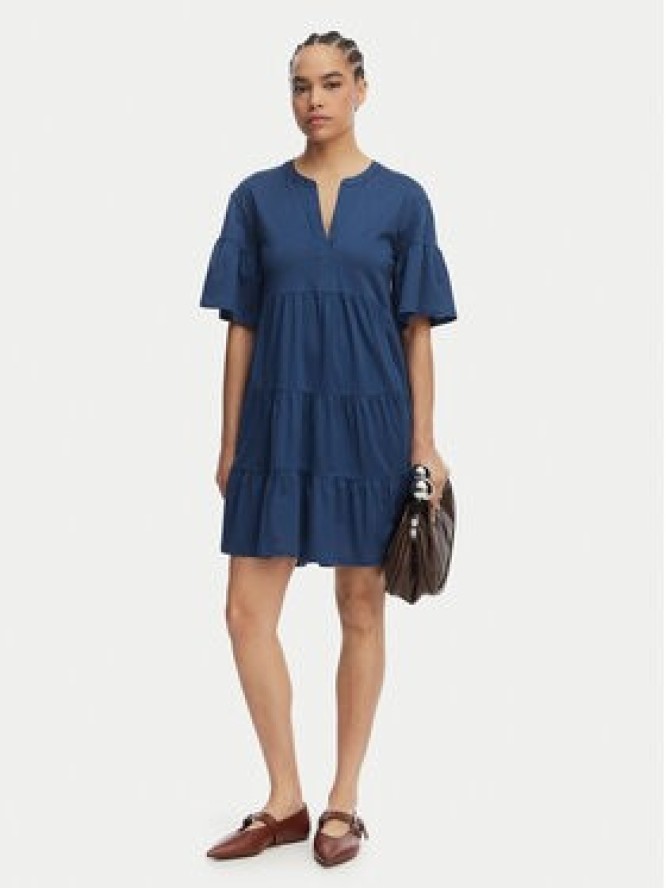 Weekend Max Mara Sukienka codzienna Saggina 2615621042 Niebieski Regular Fit