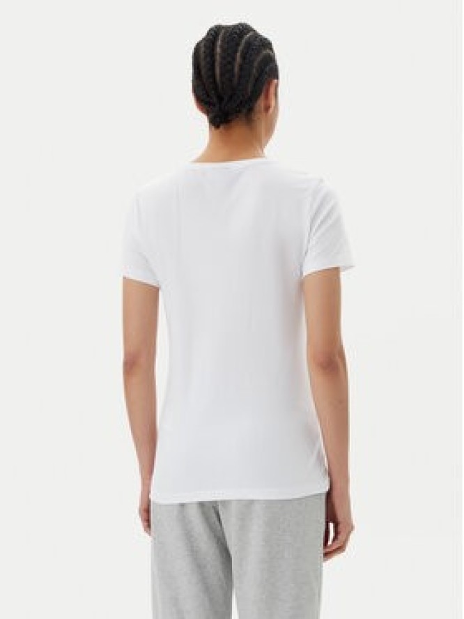 EA7 Emporio Armani T-Shirt 7W000094 AF10373 U0002 Biały Slim Fit