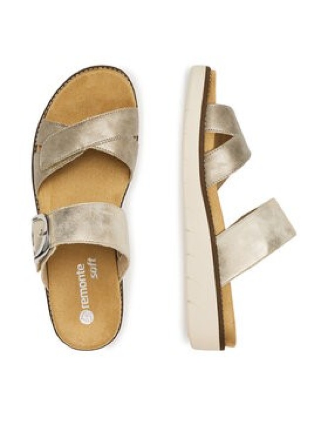 Remonte Klapki D2048-91 Beżowy