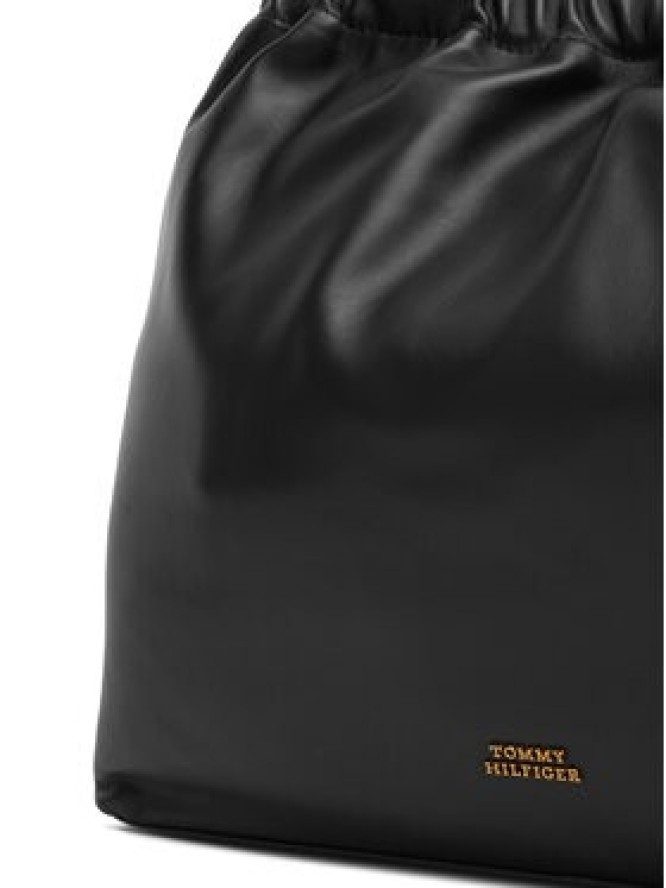 Tommy Hilfiger Torebka Soft Leather Tote AW0AW18308 Czarny