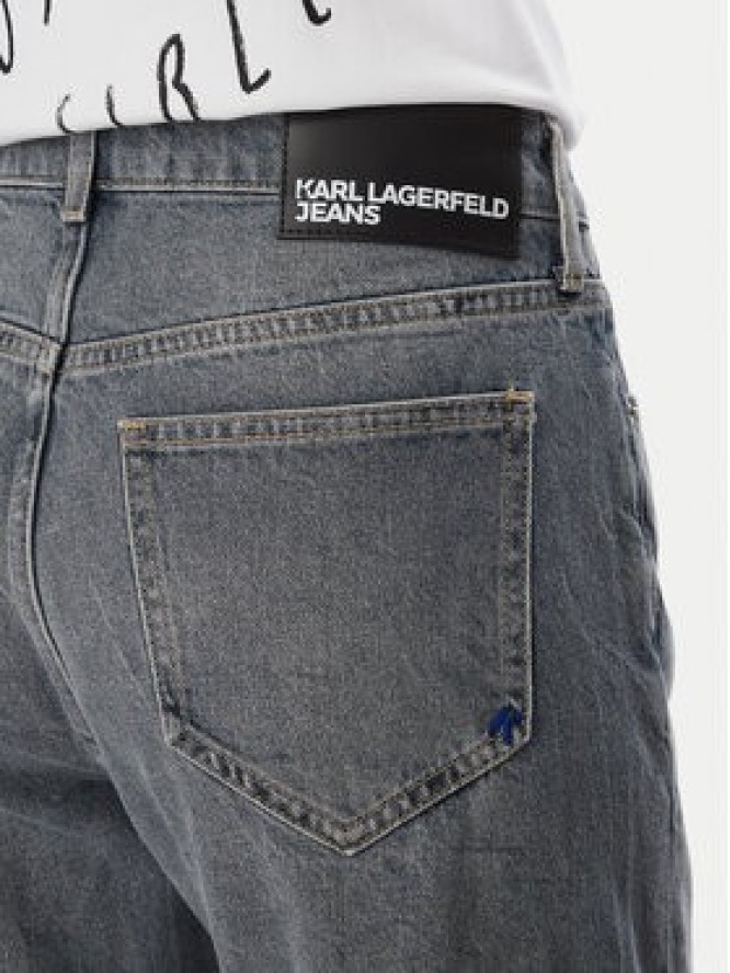 Karl Lagerfeld Jeans Jeansy B4W10039 Niebieski Straight Fit