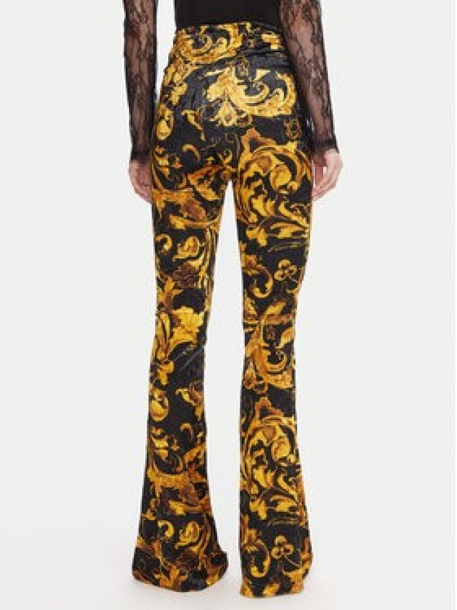 Versace Jeans Couture Legginsy 79HAC322 JS508 Czarny Slim Fit