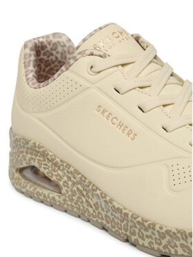 Skechers Sneakersy Uno - Safari Time 155412/WHLD Beżowy