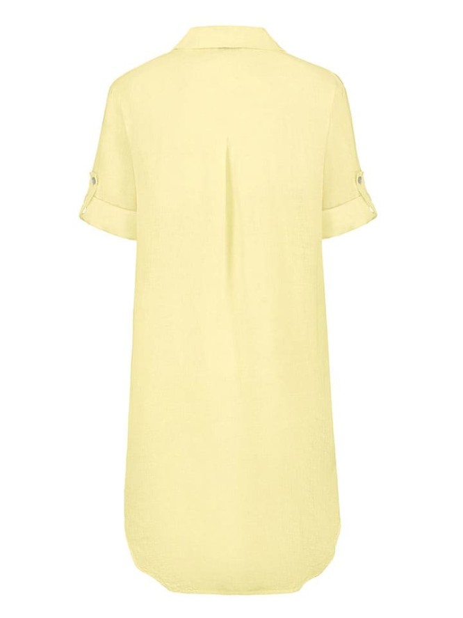 Eight2Nine Sukienka w kolorze żółtym rozmiar: M/L