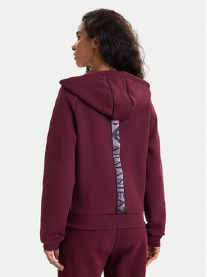 EA7 Emporio Armani Bluza 7W000675 AF13151 M5064 Bordowy Regular Fit