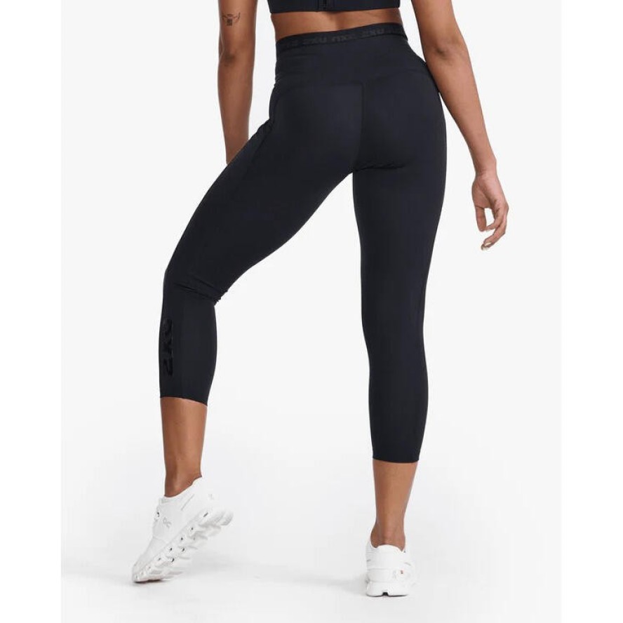 Damskie legginsy kompresyjne 7/8 z wysokim stanem 2XU Form Stash
