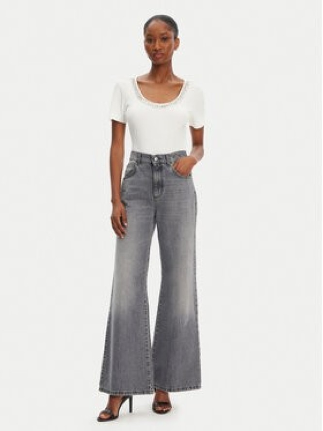 Marciano Guess T-Shirt 5RGP18 6299A Beżowy Regular Fit