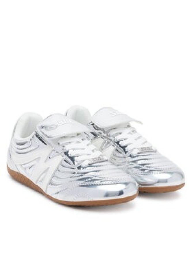 Steve Madden Sneakersy Freekick-E SM19000136 Srebrny