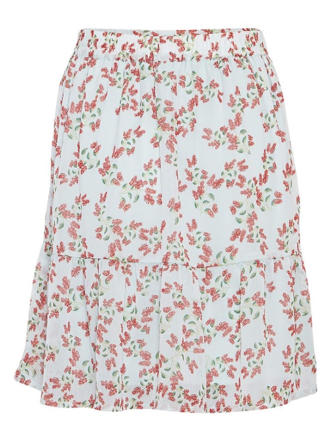 MOSS COPENHAGEN Spódnica "Satina" w kolorze błękitno-czerwonym rozmiar: XS