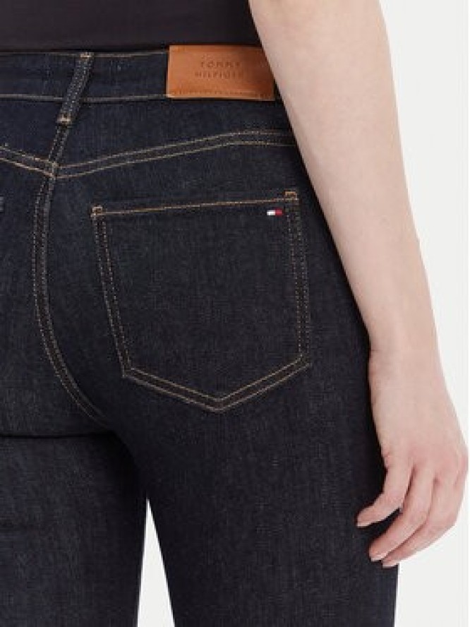 Tommy Hilfiger Jeansy Como WW0WW42487 Granatowy Skinny Fit
