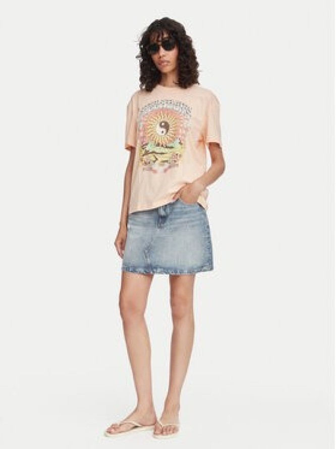 Billabong T-Shirt In The Balance EBJZT00420 Pomarańczowy Regular Fit
