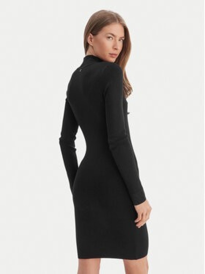Guess Sukienka dzianinowa W6RK61 Z4842 Czarny Regular Fit