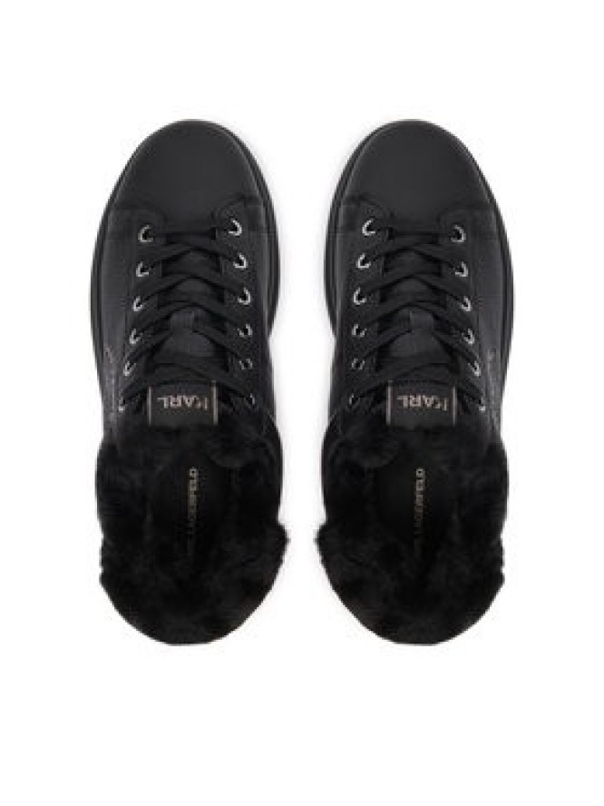 KARL LAGERFELD Sneakersy Kapri KL62536L Czarny
