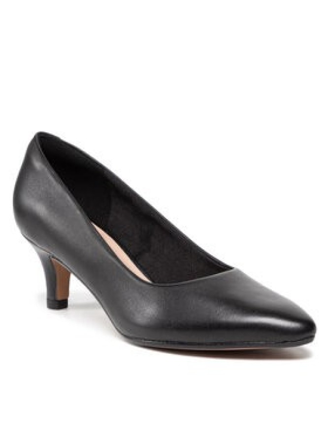Clarks Półbuty Linvale Jerica 261372084 Czarny