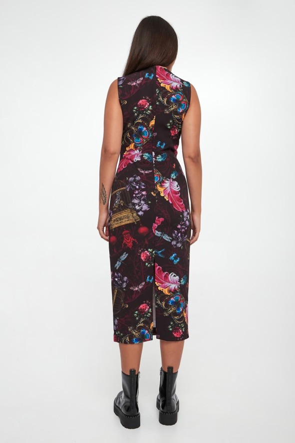 Sukienka midi VERSACE JEANS COUTURE