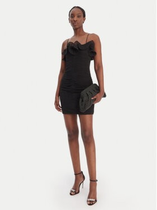 Guess Sukienka koktajlowa W6RK80 WI342 Czarny Classic Fit