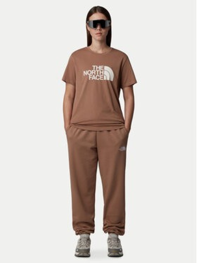 The North Face T-Shirt Easy NF0A8A6G Brązowy Loose Fit