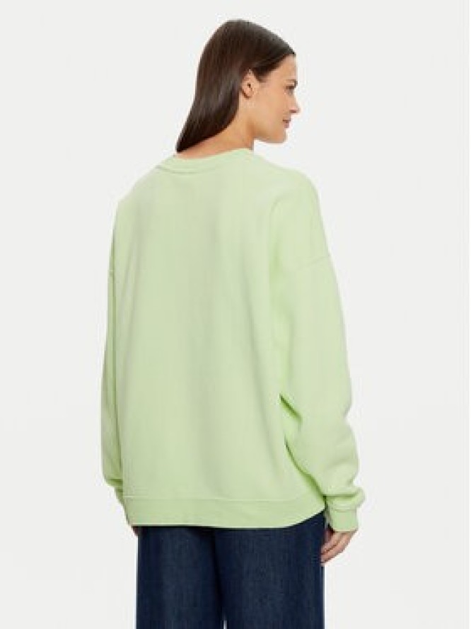 Roxy Bluza Lineup ERJFT04864 Zielony Relaxed Fit