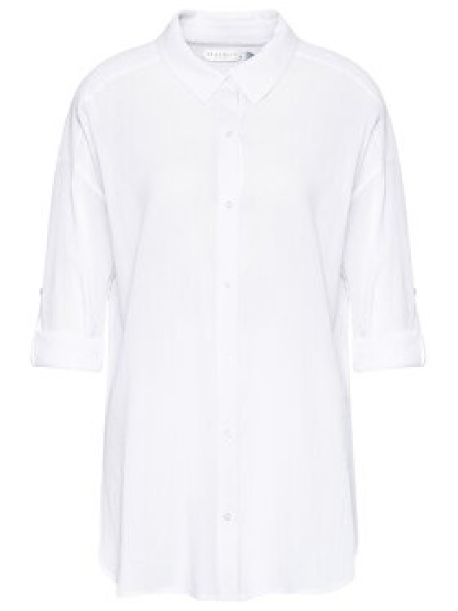 Seafolly Koszula Classic 54027-TO Biały Regular Fit