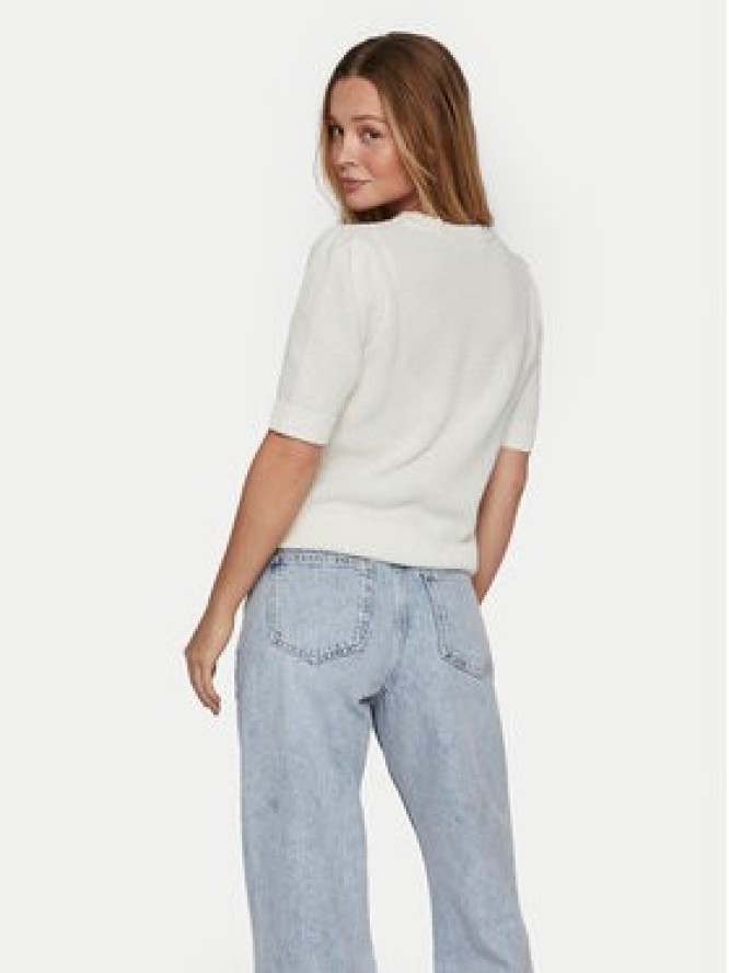 Vila Sweter Dalo 14084421 Biały Regular Fit