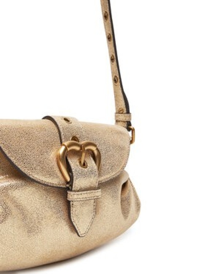 PINKO Torebka Jolene Shoulder Mini PE 25 PLTT 102802 A27K Złoty
