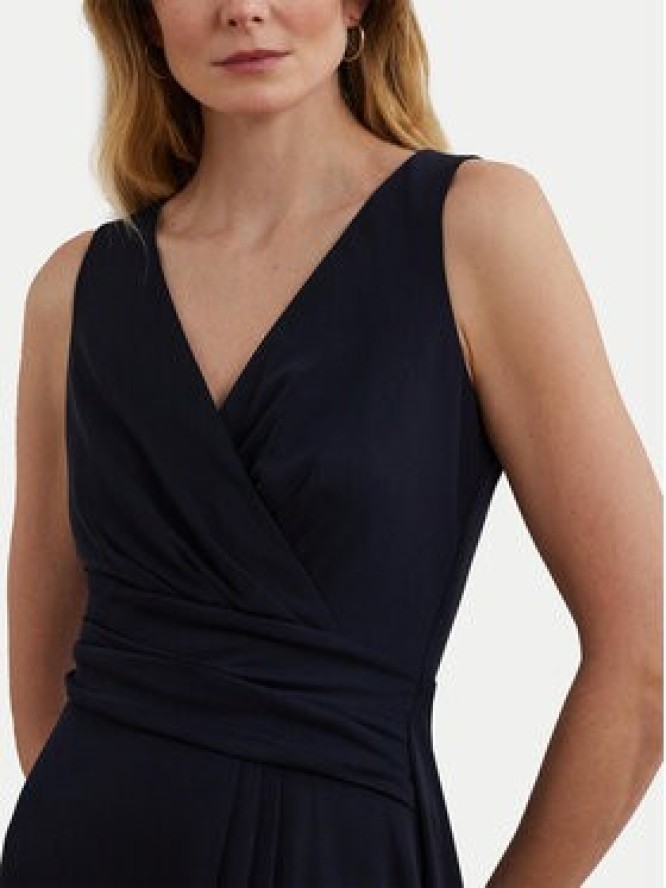 Lauren Ralph Lauren Sukienka koktajlowa 250865006002 Granatowy Regular Fit