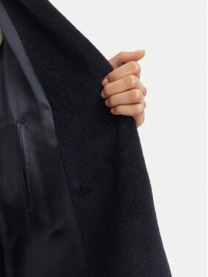 Marella Płaszcz wełniany Edita 2623086141 Granatowy Regular Fit
