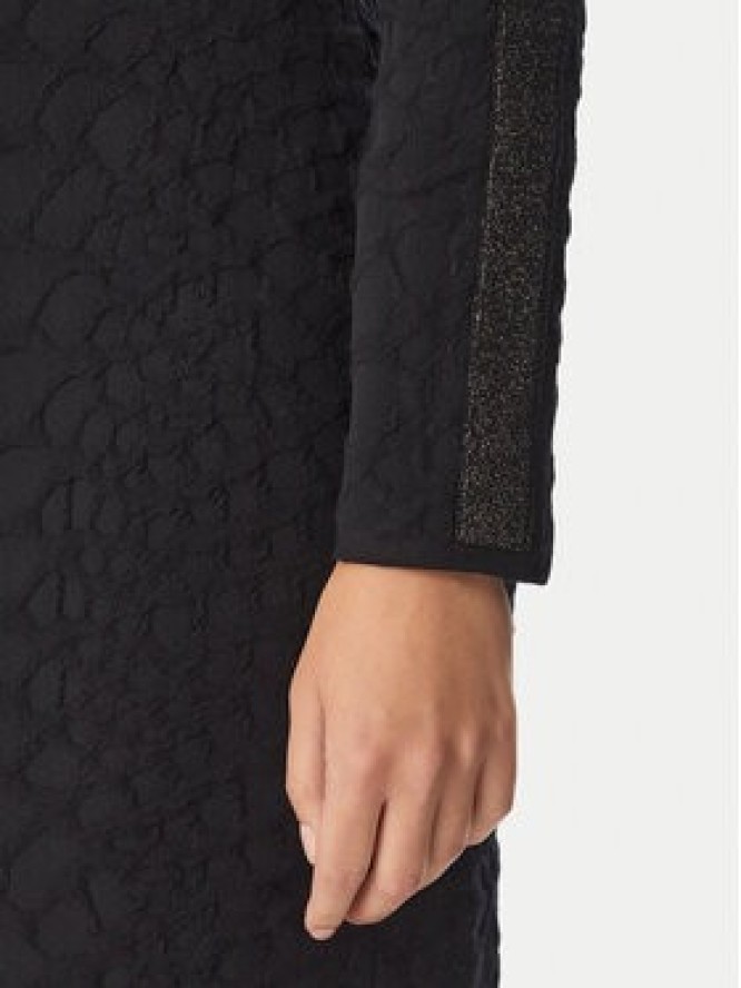 Liu Jo Sport Sukienka dzianinowa TF6184 MS49I Czarny Slim Fit
